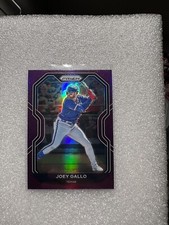 2021-22 Panini Prizm Joey Gallo Purple Prizm Tier II #153 Texas Rangers