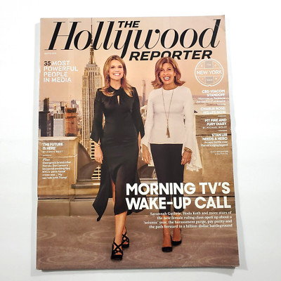 Savannah Guthrie Hoda Kotb Hollywood Reporter Apr 2018 Stan Lee Charlie Rose