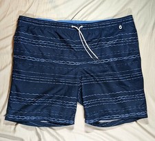 Land's End Men's Swim Board Shorts Blue Size XL - 40-42