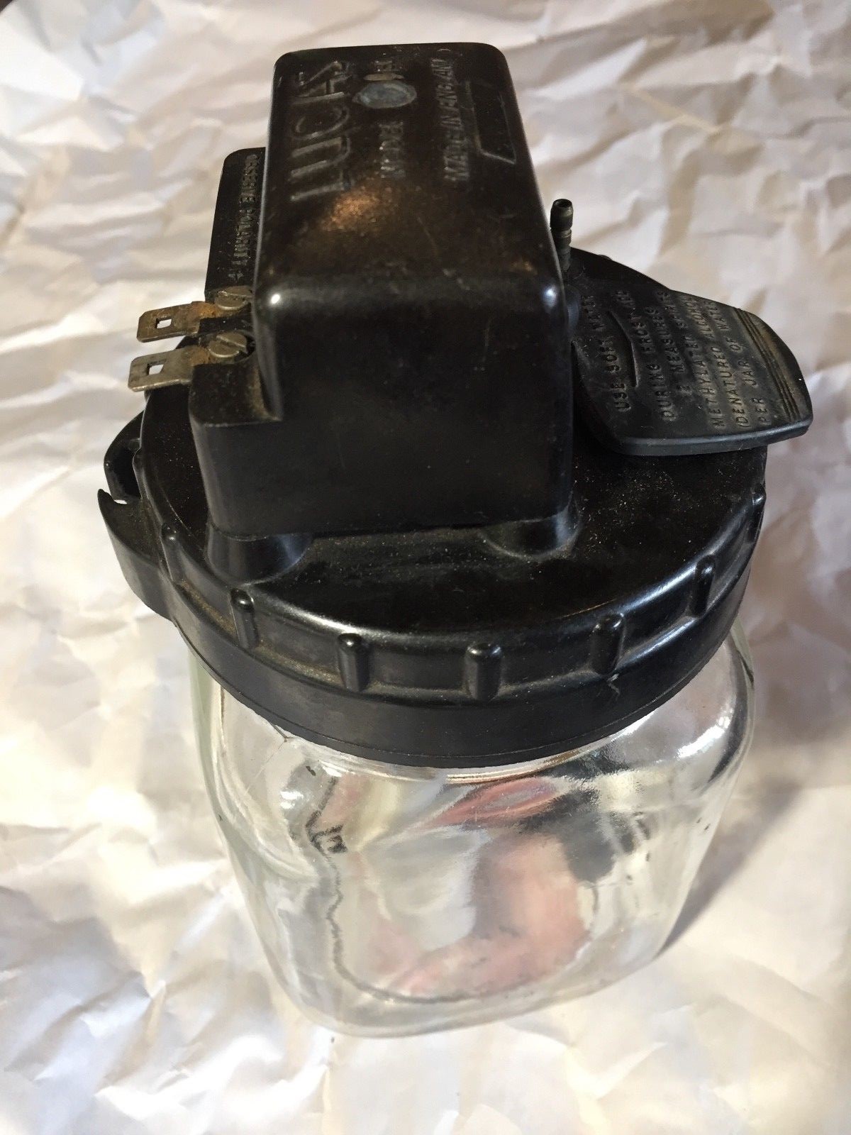 LHD SILVER CLOUD ROLLS ROYCE BENTLEY WASHER JAR. WORLDS LARGEST USED INVENTORY !