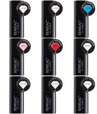 Semilac UV LED Gel Polish Base & Top Coats, Building Gel Hardi, Extend Base 7ml