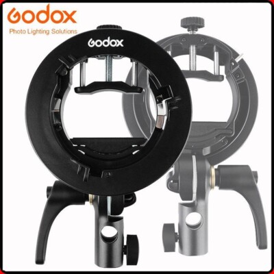 2xGodox S2 S-Typ Speedlite Halterung Bowens Blitzhalter für V1 AD300PRO AD400Pro