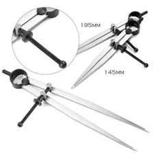 Wing Divider Edge Creaser Compass DIY Leather Craft Tool Kit Adjustable