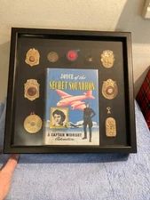 VINTAGE 1940'S & 50'S CAPTAIN MIDNIGHT OVALTINE PREMIUM LOT RING DECODER WHISTLE