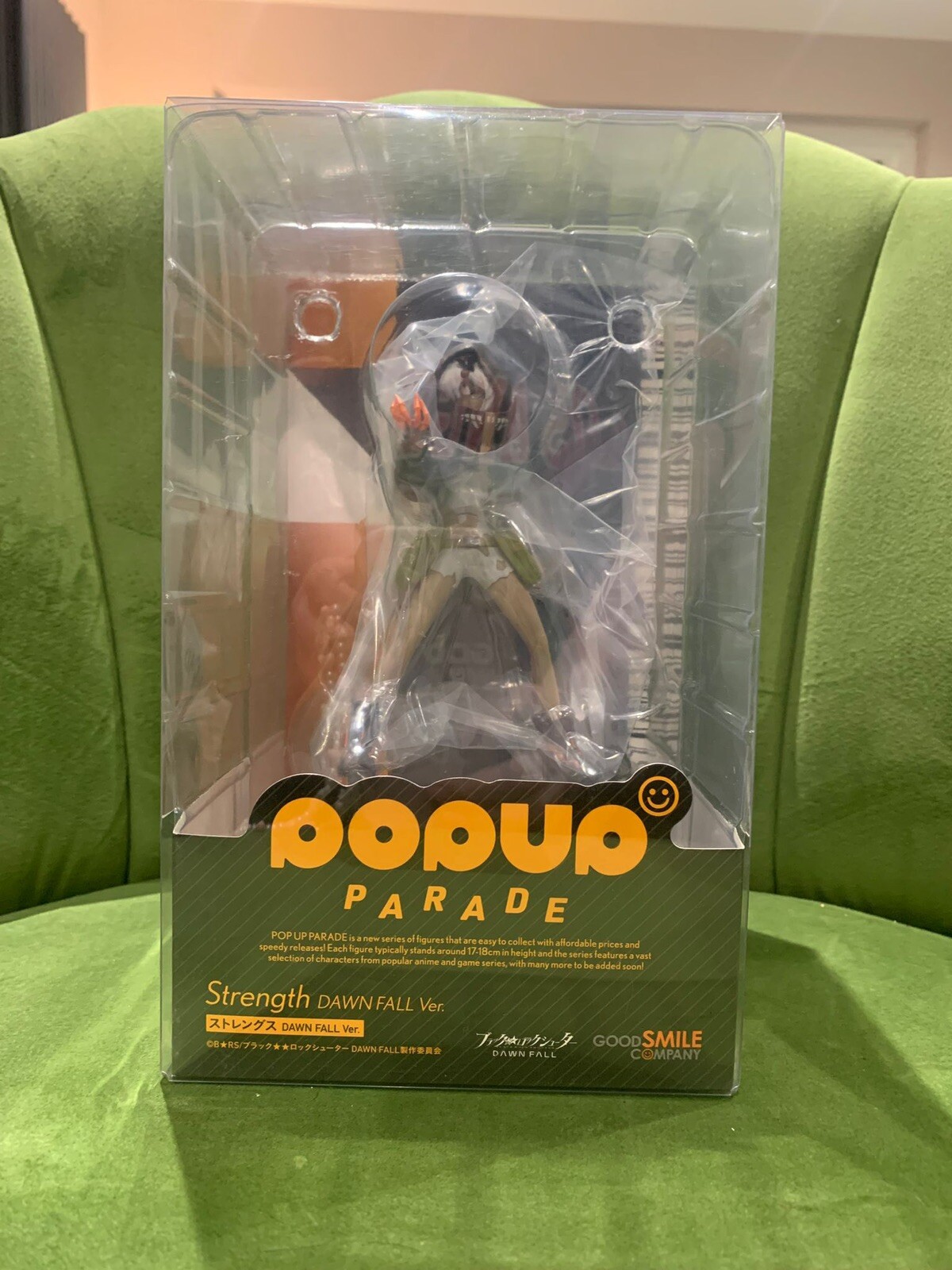 Good Smile Company Black Rock Shooter Pop Up Parade Strength Dawn Fall PVC NEW