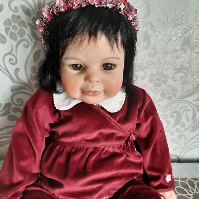 Künstlerpuppe'' Jasmine '' Monika Peter-Leicht .,  Lim: 500.