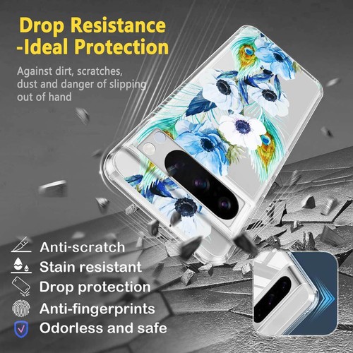Vintage ShockProof Silicone Phone Case Cover For Google Pixel 8A 9 Pro 7A 6A 5A - Picture 96 of 106