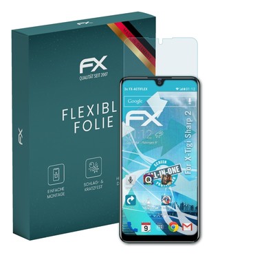 atFoliX 3x Folie für X-Tigi Sharp 2 Schutzfolie klar&flexibel Displayschutzfolie