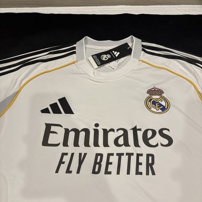 adidas Real Madrid 25/26 Home Jersey VALVERDE #8 Long Sleeve