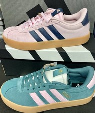 Women s Adidas VL COURT 3.0 / OG - Pink / Navy / Gum Bottom - NWB