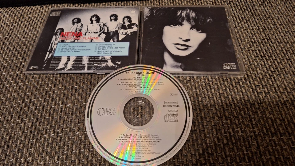 Nena - Feuer und Flamme (CD 1985, no Barcode)