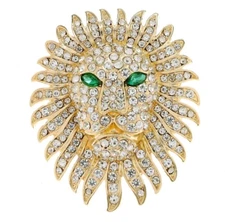 lion Brooch Pin Fashion Jewelry NEW Free Shipping 2.2 inch