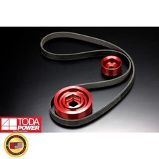 Toda Racing Genuine Front Light Weight Pulley Kit For Civic Type-r K20a Ep3 Oem