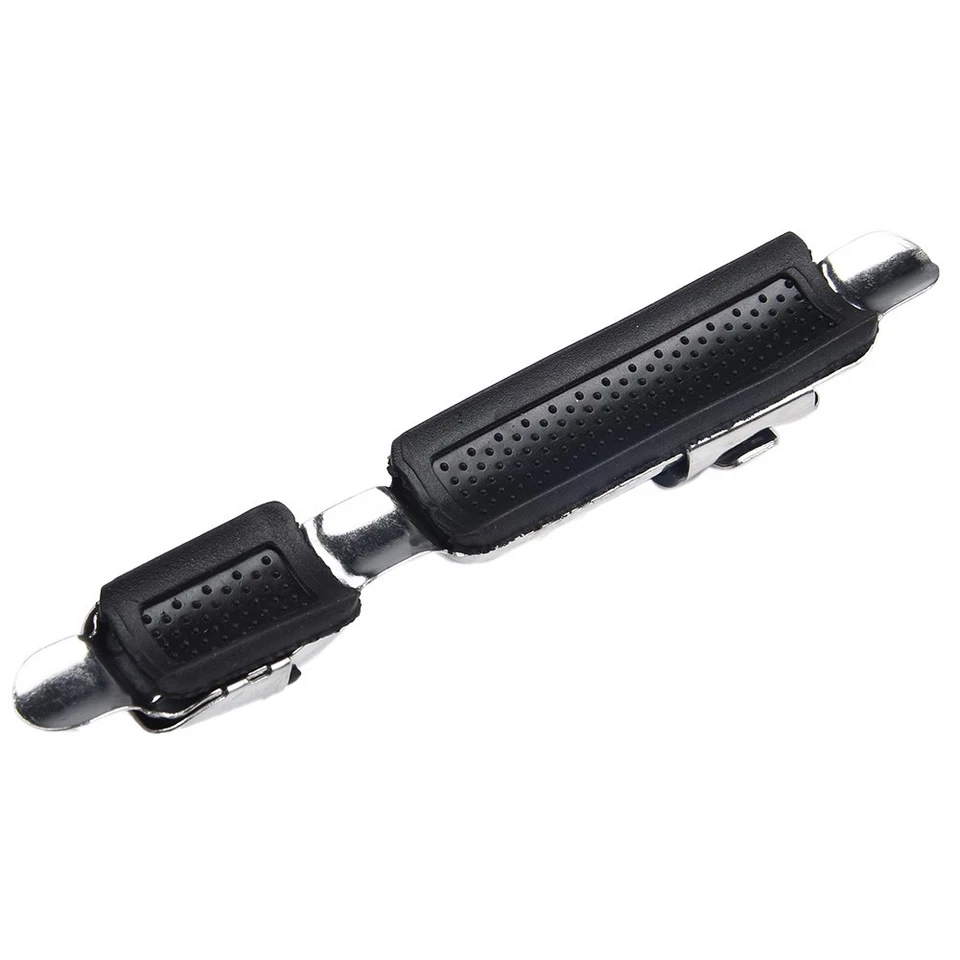 Mulinello Supporto Parte Professionale Argento Gomma Morbida Panno Acciaio DIY - Immagine 4 di 4