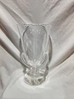 Steuben 7913, Snail or Twist Stem George Thompson Design Flower Vase 8 1/2" Tall