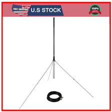 GP100 FM Transmitter Antenna Outdoor, 1/4 Wave Professional GP Antenna for 87-10