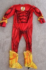 Flash Halloween Kids Costume Marvel Movies Costume Halloween Party Flash Costume