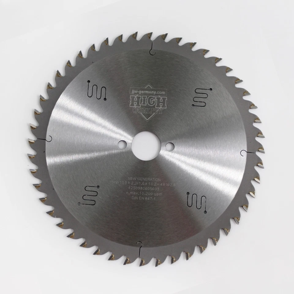 JJW-GERMANY.COM jjw-germany sägeblatt 150 x 10 Z= 48 WZ für Einhell Handkreissäge TE-CS 150