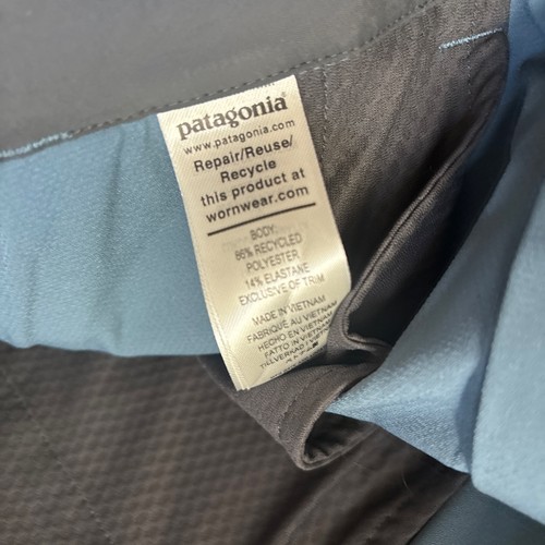 NWT Mens Patagonia Terravia Trail Blue Pants Regular Hiking Outdoor 34 - Picture 4 of 7