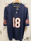 Nike Chicago Bears Caleb Williams #18 Jersey Men’s Size L Navy Blue NFL Limited
