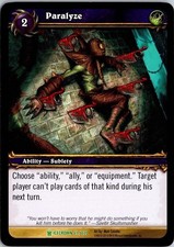 Paralyze Icecrown 65 / 220 MattCavolta 2010 World of Warcraft CCG TCG