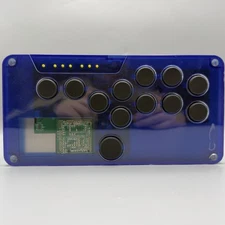 Junkfood Arcade Snackbox Micro Leverless Controller - Light Blue