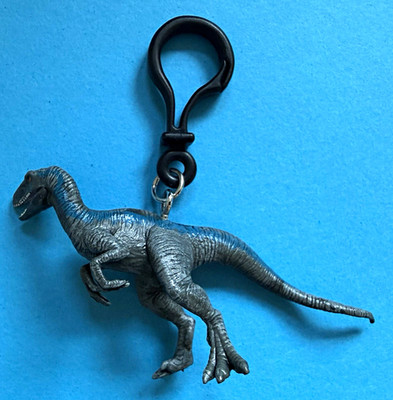 Jurassic World Velociraptor Schlüsselanhänger Universal Studios Amblin Dino neu