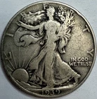 1939 D - Walking Liberty Half Dollar - Exact Coin Imaged #WL19