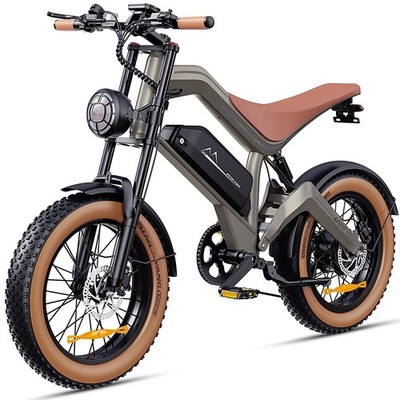 2026 20 Zoll E-Mountainbike Offroad 1500W Dirt E-bike 48V 18.2AH 55KMH Moped MTB