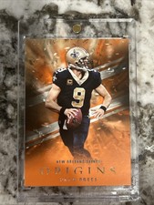 2018 Panini Origins Drew Brees Orange /175 New Orleans Saints HOF 🏆💥
