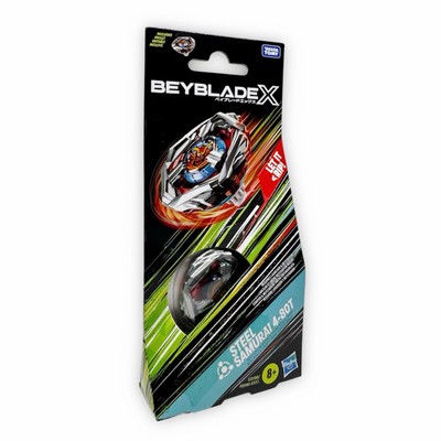 Beyblade X Steel Samurai 4-80T Kreisel Booster Pack Hasbro - NEU & OVP