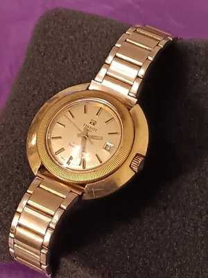 Tissot Swiss Seastar Seven Automatic Vintage UFO Watch Damen Swiss Made - Bild 1 von 4