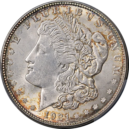1921-D Morgan Silver Dollar PCGS MS64 Great Eye Appeal Nice Strike