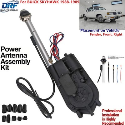 Power Antenna Aerial AM FM Radio Mast Replacement Kit for BUICK SKYHAWK 1988-89