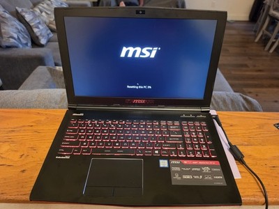 MSI GE62 6QF i7 6700HQ 2.60GHz 16GB 1.03 TB SSD GTX 970M Laptop
