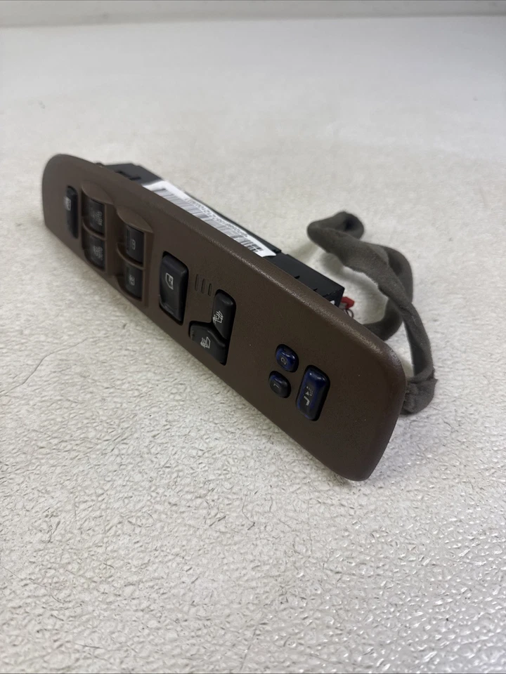 Conjunto de interruptor de ventana eléctrica maestro Buick Rainier CXL 2006-2007 con asiento OEM Foto 4 de 4