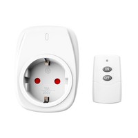 Hbn 1X Funksteckdosen Mit 1 Fernbedienung, 16A/3.680W Ferngesteuerte Stecker