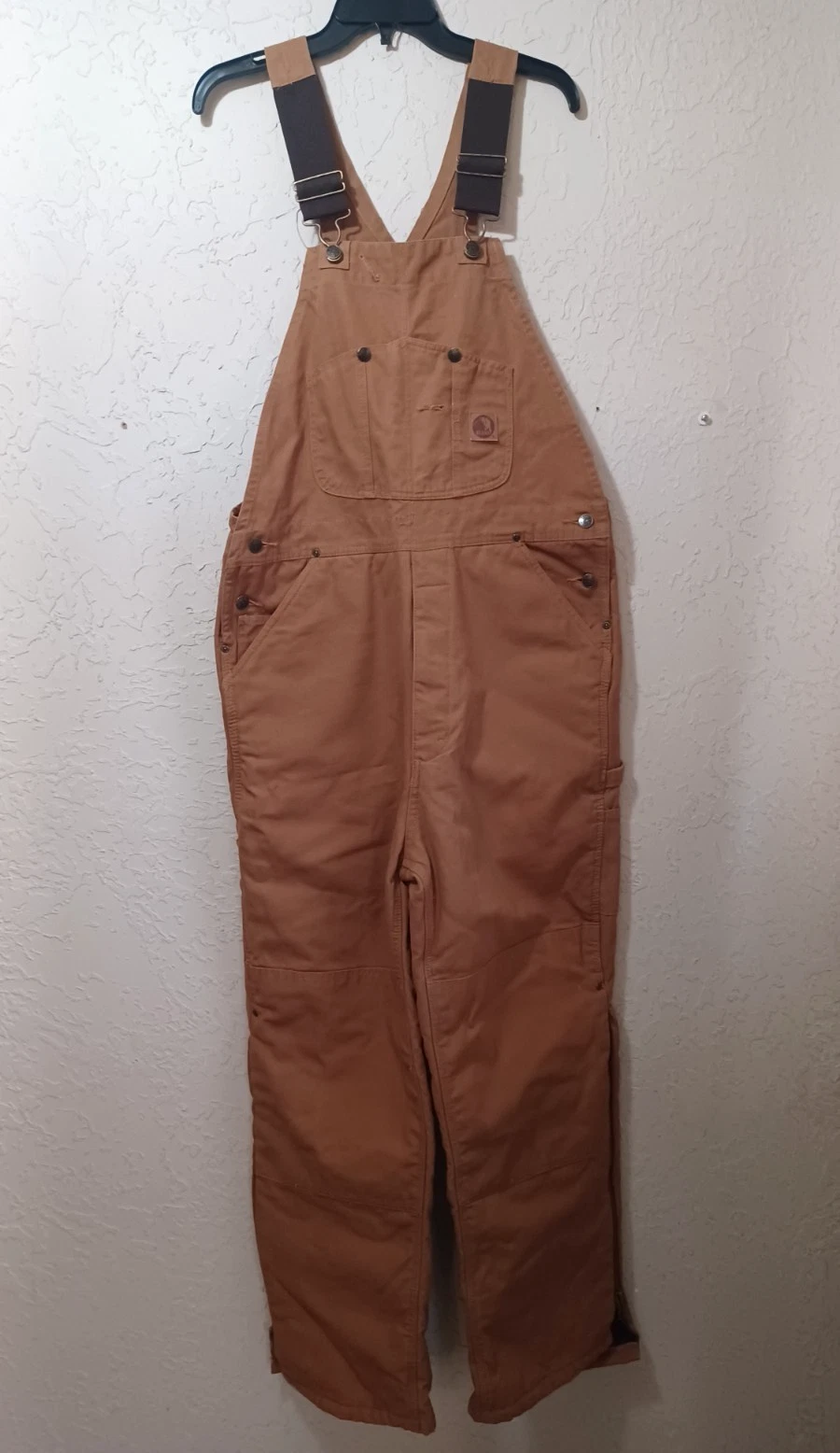 Berne B215BD Mens L Regular Overalls 38-40 Waist Brown Camel Work Bibs
Opens in a new window or tab