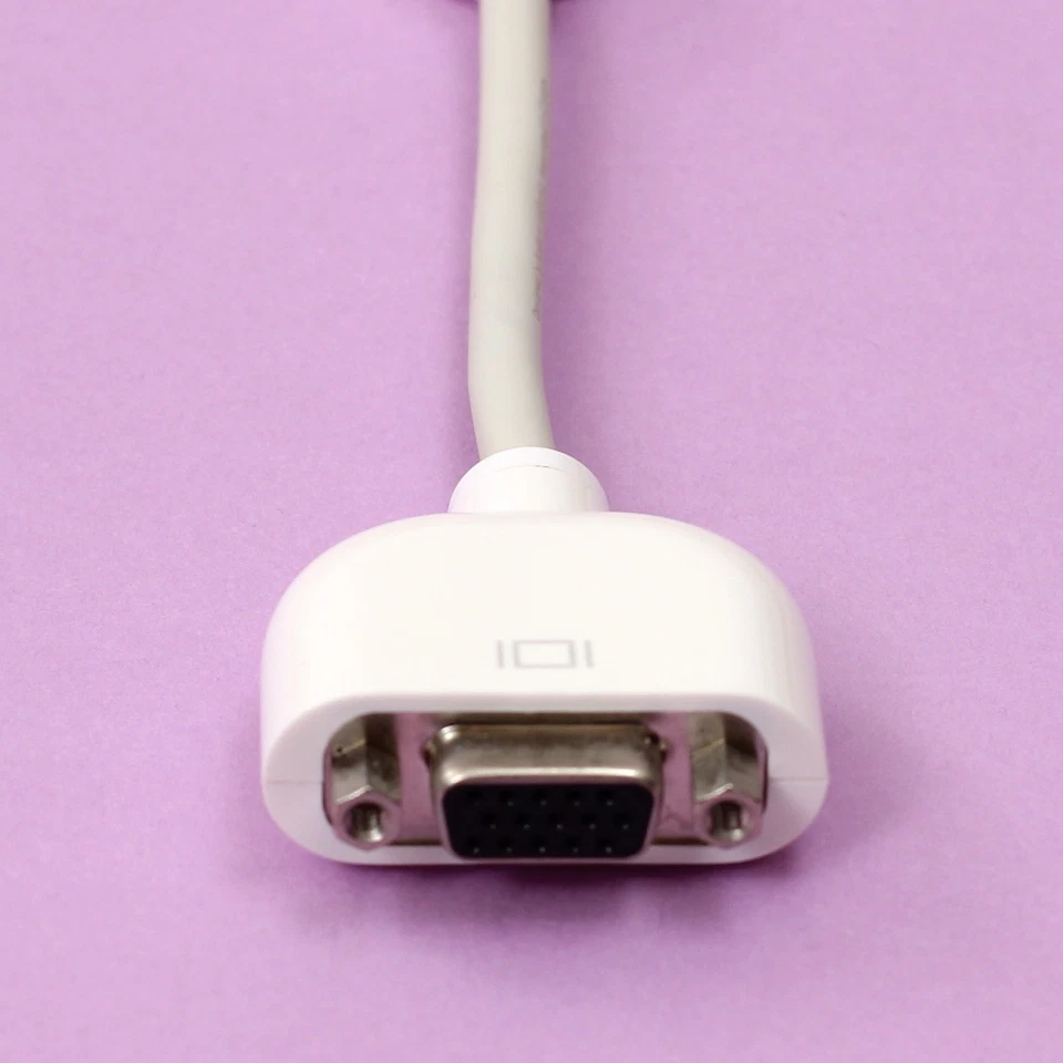 Genuine Apple Mini-VGA to VGA Adapter for iBook, eMac, iMac G4 [603-0607] - Image 2 of 3
