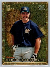 Tim Unroe 1995 Bowman - Minor League MVPS Gold Foil Milwaukee Brewers 226 RC