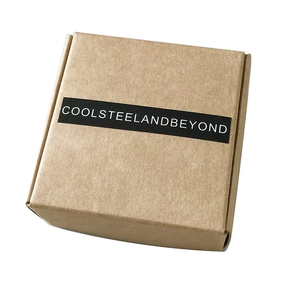 2 aretes de mármol blanco de 10 mm para hombres y mujeres, tapones para los oídos falsos tramposos de acero... Foto 4 de 4