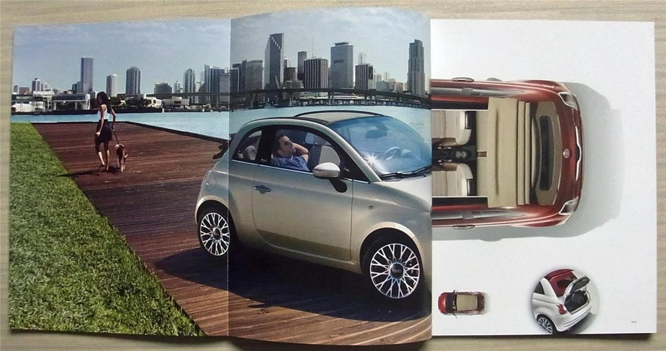 FIAT 500 & 500C Car Sales Brochure March 2010 #04.2.0420.52 - S - 03/2010 - Image 4 of 4