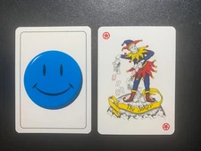 JOKER  Swap Playing Card   SMILEY FACE   VERSION #1