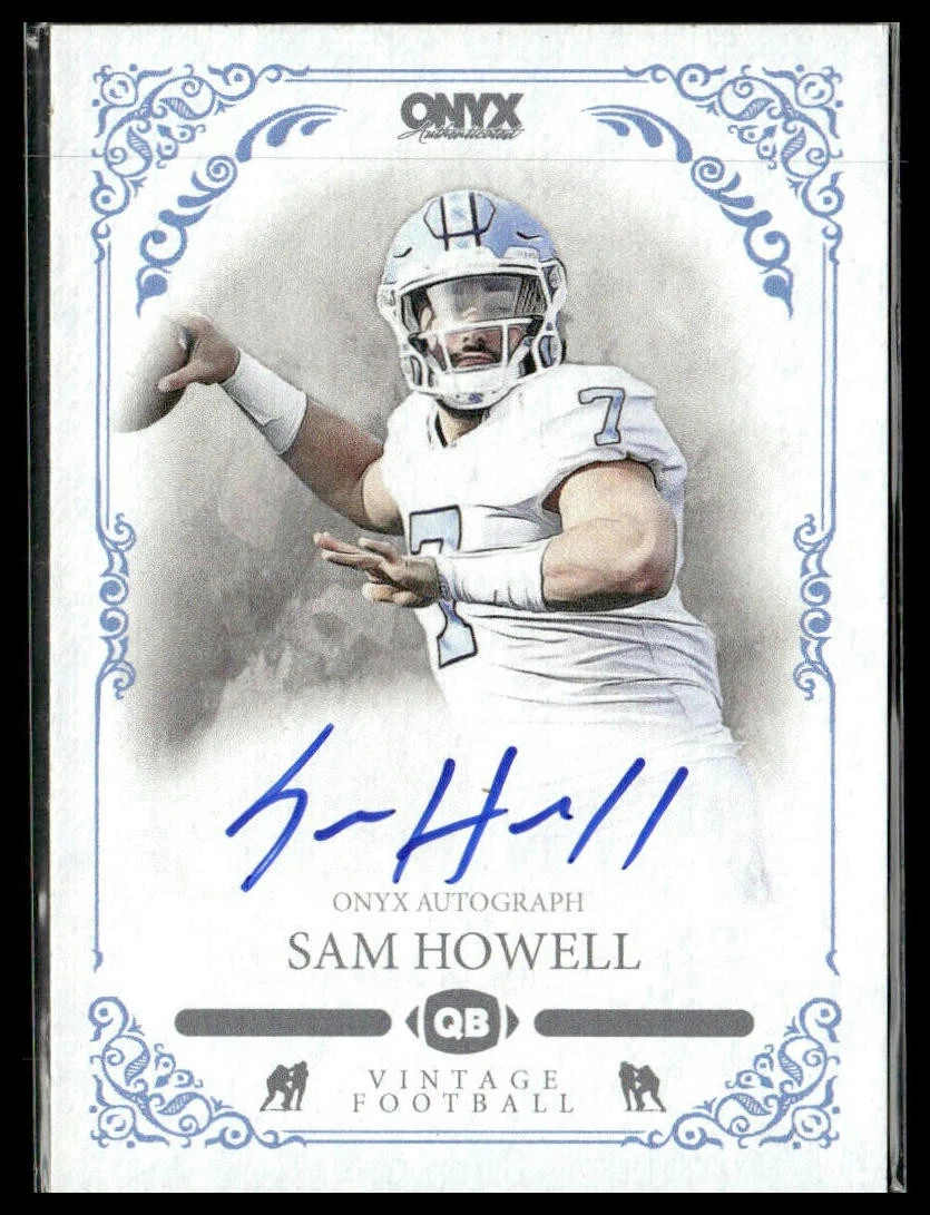 Sam Howell trading card