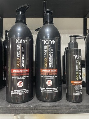TAHE BOTANIC KERATIN GOLD SHAMPOO PLUS MASK PLUS 2PHASE 300 ML