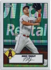 2021 Topps Chrome Mike Trout (Angels) 52' Redux Refractor Card No. TC52-27