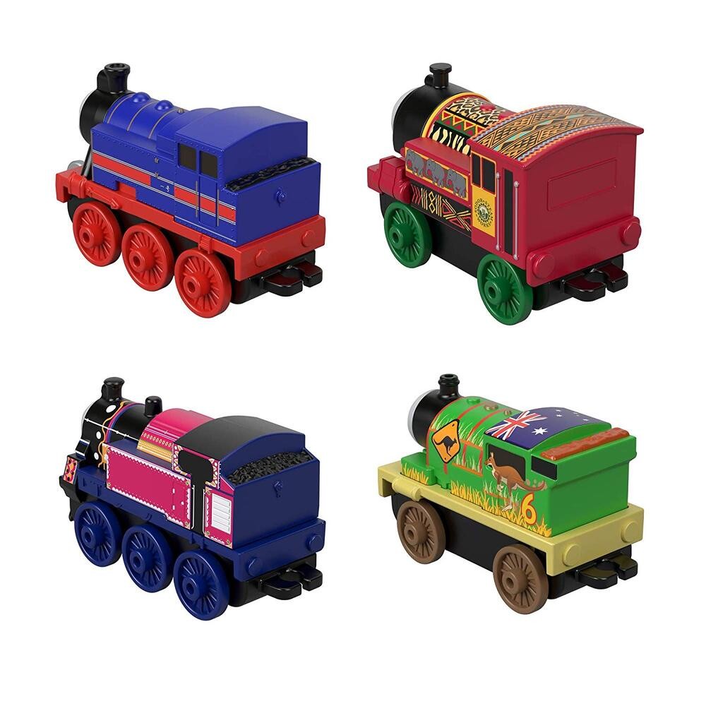Thomas Trackmaster Travel w/ Thomas' Friends 4 Pk Ashima Victor