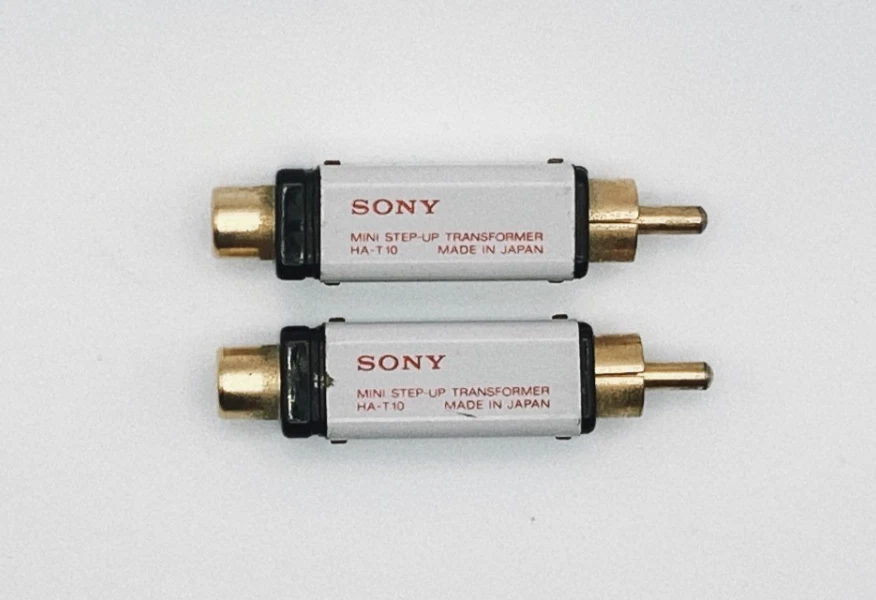 Transformador paso a paso SONY HA-T10 MC para cartuchos fonográficos de Japón probado vintage Foto 2 de 4