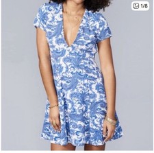 Show Me Your Mumu Antiqua Stretch Ibiza mini dress woman’s large paisley floral