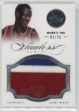 2012-13 Panini Flawless Patch 2/25 Manute Bol #58 Patch 3d3